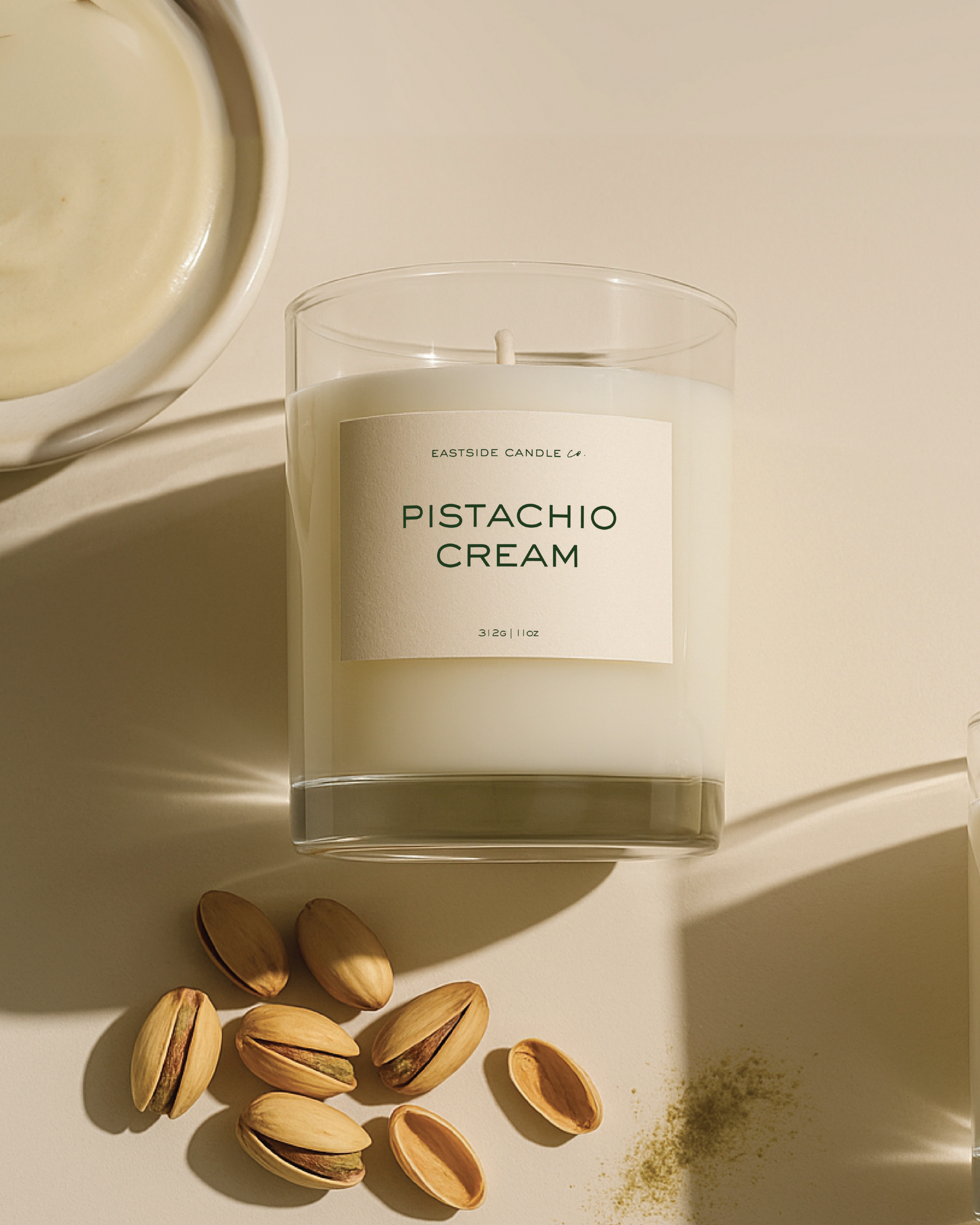 Pistachio + Cream