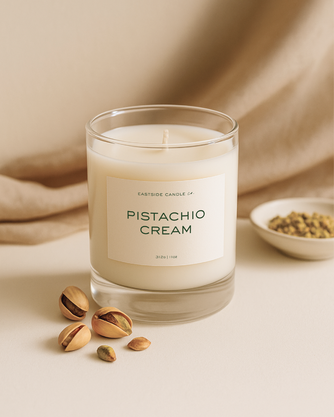 Pistachio + Cream